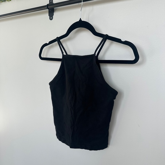 Garage Boat Neck Tank Top Black (S) - Picture 4 of 5